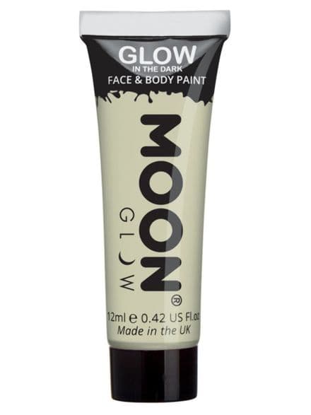 Moon Glow In The Dark Body Paint - Invisible