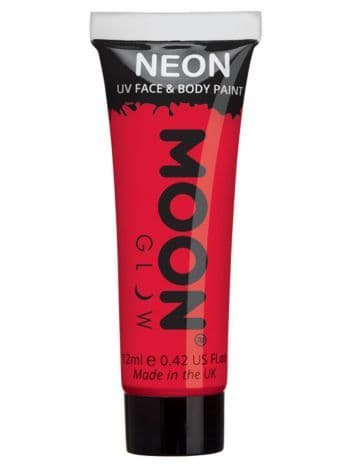 Moon UV Body & Face Paint in Intense Red