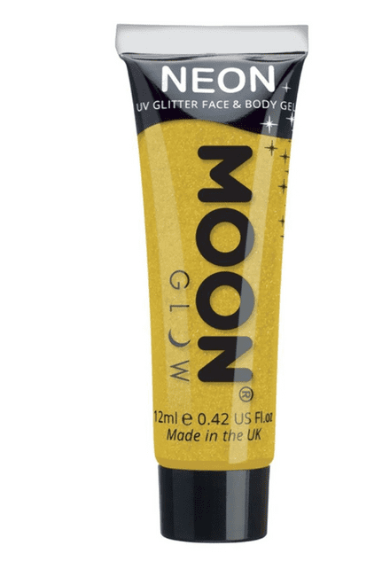 Moon Neon UV Glitter Gel - Gold