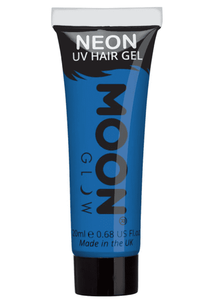 Moon Neon UV Hair Gel In Blue