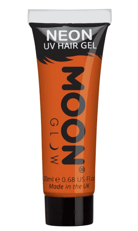 Moon Neon UV Hair Gel In Orange