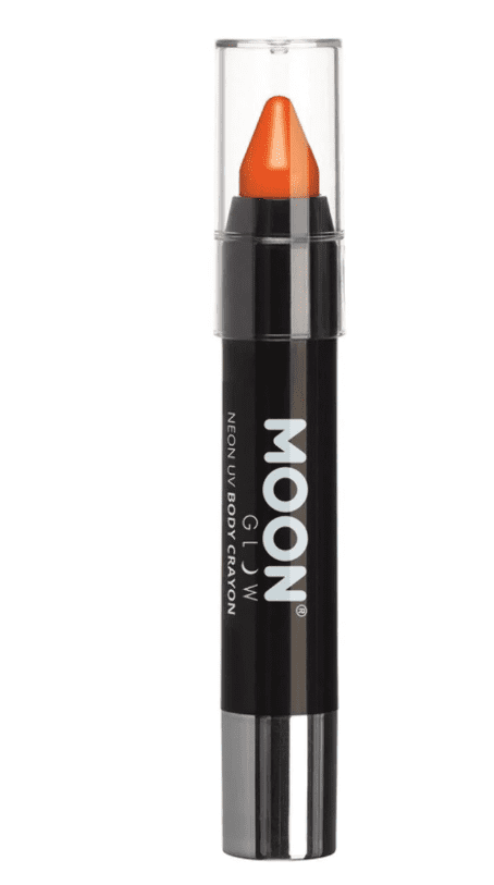 Moon UV Body Crayon in Intense Orange