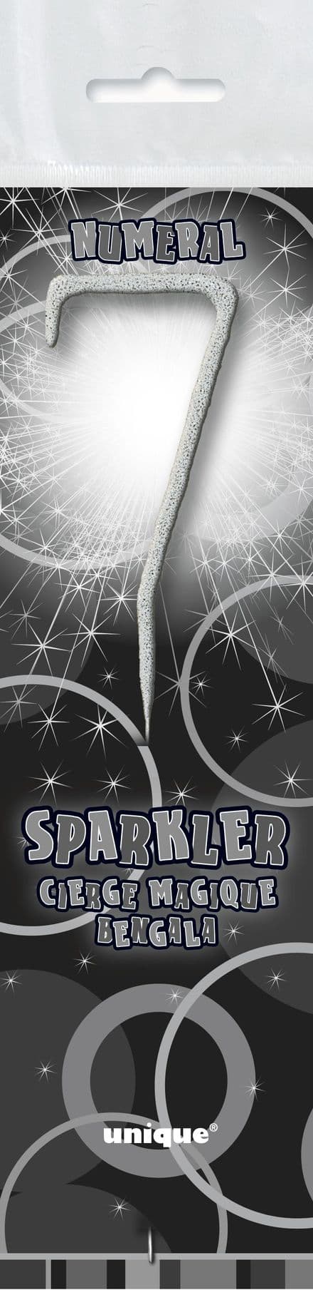 Number Sparkler 7
