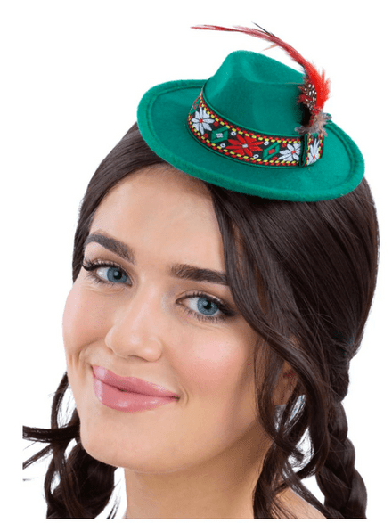 Oktoberfest Mini Green Trenker Hat