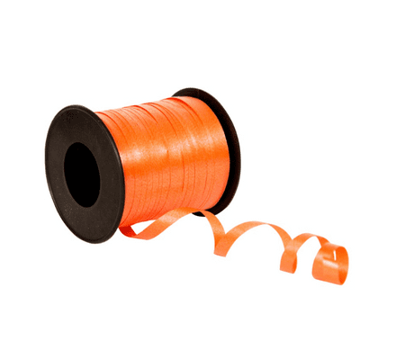 Orange Curling Ribbon