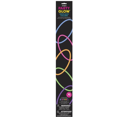 Party Glow Necklaces 10 Pack