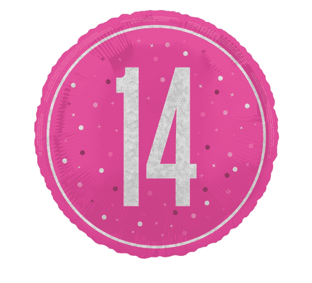 Pink 14 Foil Balloon