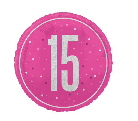 Pink 15 Foil Balloon