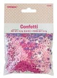 Pink Christening Confetti