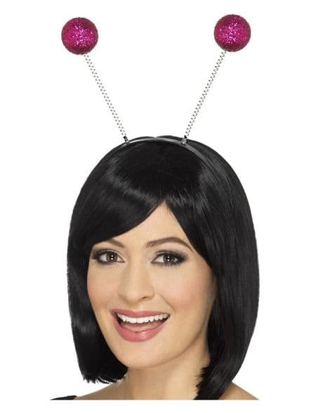 Pink Glitter Ball Boppers