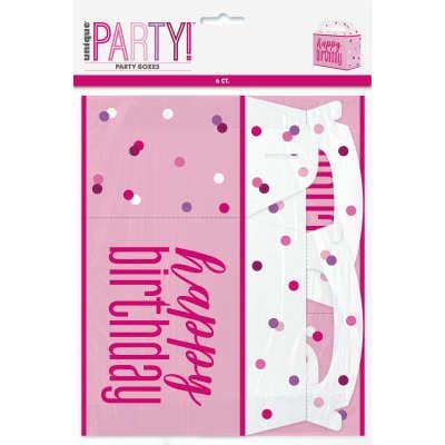 Pink Glitz Party Boxes