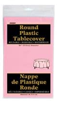 Pink Round Tablecover 84