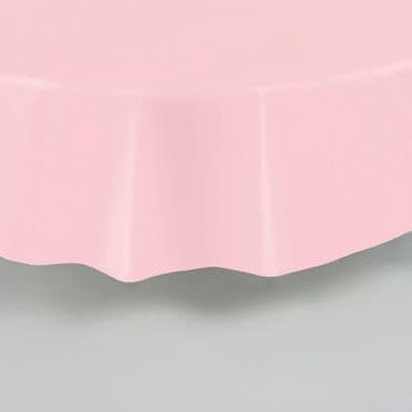 Pink Round Tablecover 84"/ 213cm Diameter