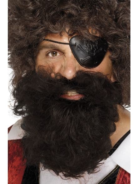 Pirate Brown Bushy Beard
