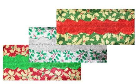 Plain Centre Christmas Cake Frill