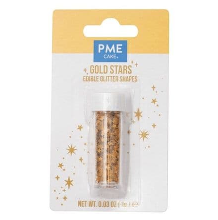 PME Edible Gold Star Glitter