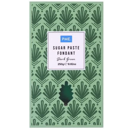 PME Ready To Roll Icing - Dark Green