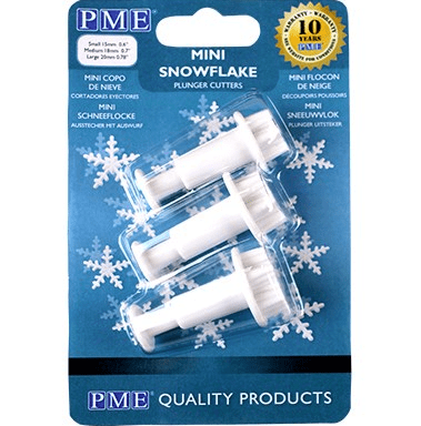 PME Snowflake Plunger Cutters