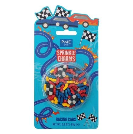 PME Sprinkle Charms - Racing Cars 25g