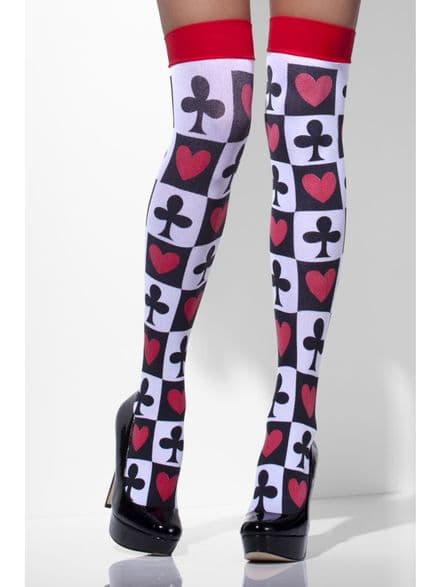 Poker Pattern White Hold-Ups