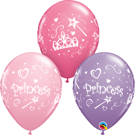 Princess Latex Balloons