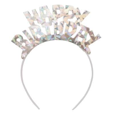 Prismatic 'Happy Birthday' Headband Tiara