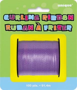 Purple Curling Ribbon