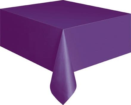 Purple Rectangle Tablecover 54"x108"/137cmx274cm