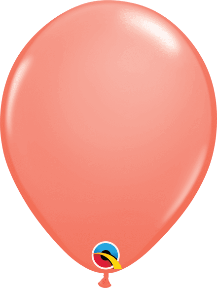 Qualatex Coral Balloon Uninflated