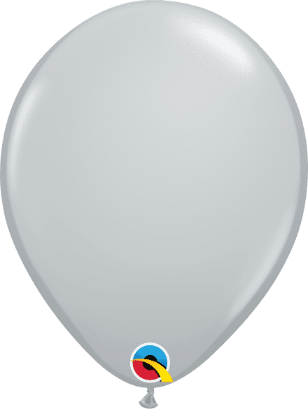 Qualatex Grey Balloon Uninflated