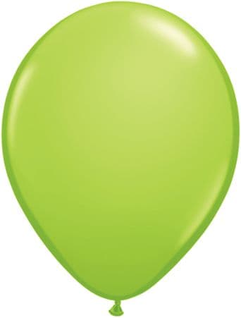 Qualatex Lime Green Balloon Uninflated