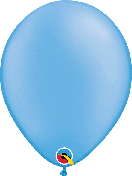Qualatex Neon Blue Latex Balloon Uninflated