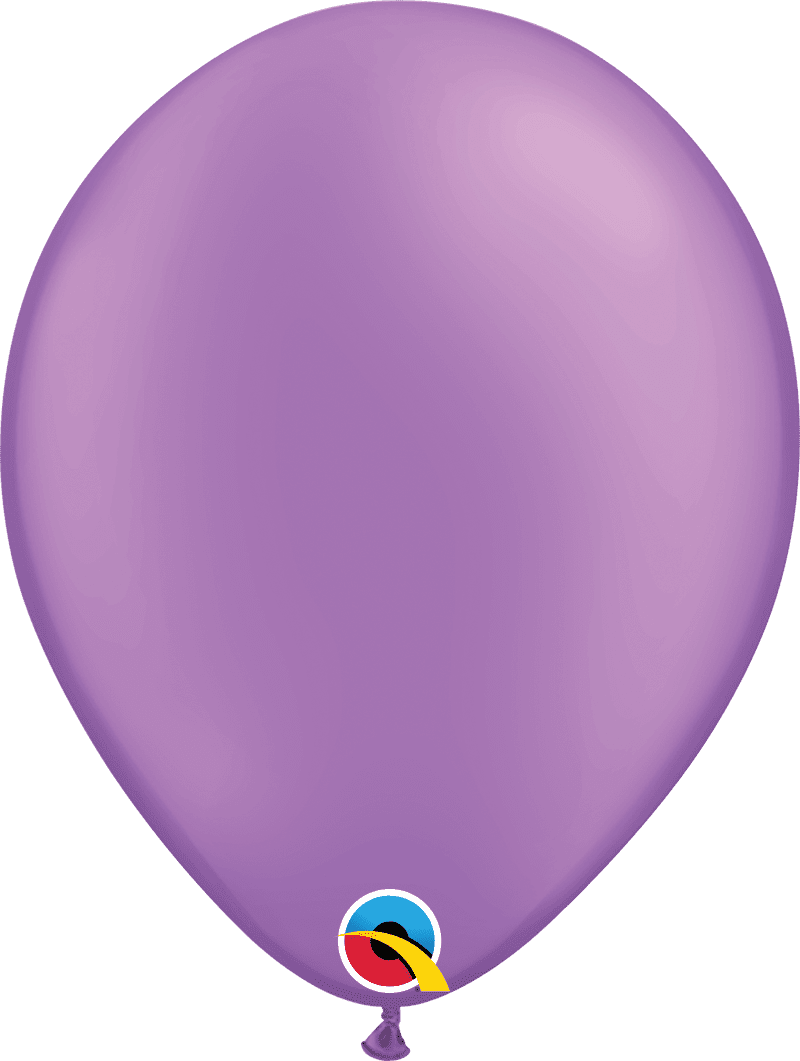 Qualatex Neon Violet Latex Balloon Uninflated