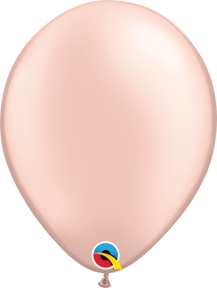 Qualatex Pearl Peach Balloon Uninflated