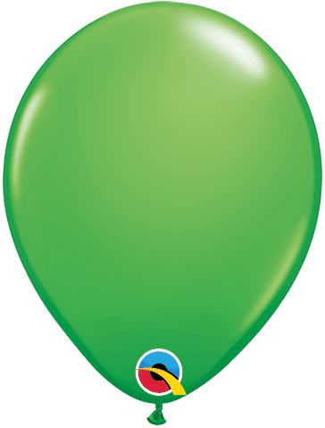 Qualatex Spring Green Balloon Uninflated