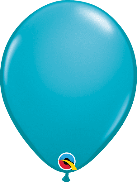 Qualatex Tropical Teal Balloon Uninflated