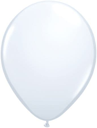 Qualatex White Balloon 16” Uninflated