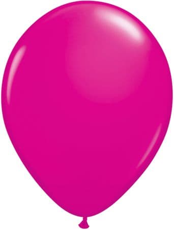Qualatex Wild Berry Balloon 16” Uninflated