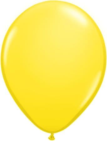 Qualatex Yellow Balloon 16” Uninflated