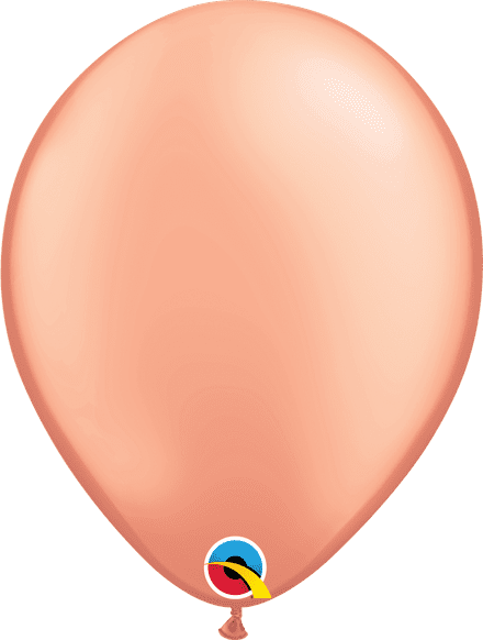 Qualetex Pearl Rose Gold Balloon Uninflated