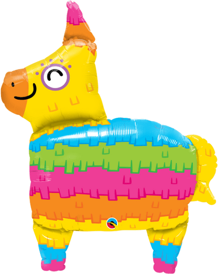 Rainbow Pinata Super Shape Foil Balloon