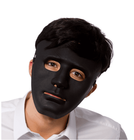 Robot Mask Black