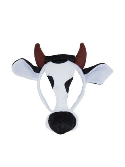 Rubies Cow Mask On Headband
