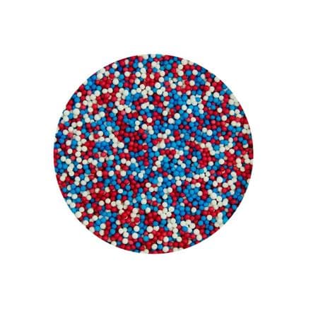 Scrumptious Non-Pareils Red/White/Blue 90g