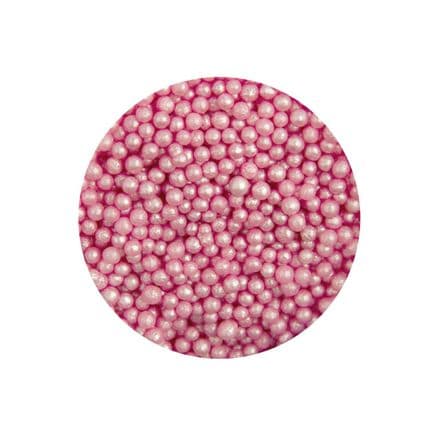 Scrumptious Pink Glimmer Pearls 80g