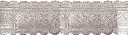 Silver Christmas Cake Band/Frill