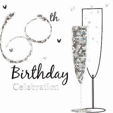 Simon Elvin 60th Birthday Invitations