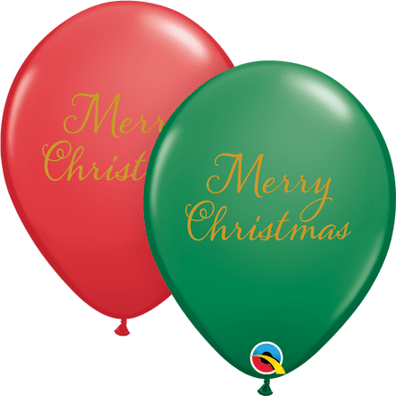 Simply Merry Christmas Latex Balloons
