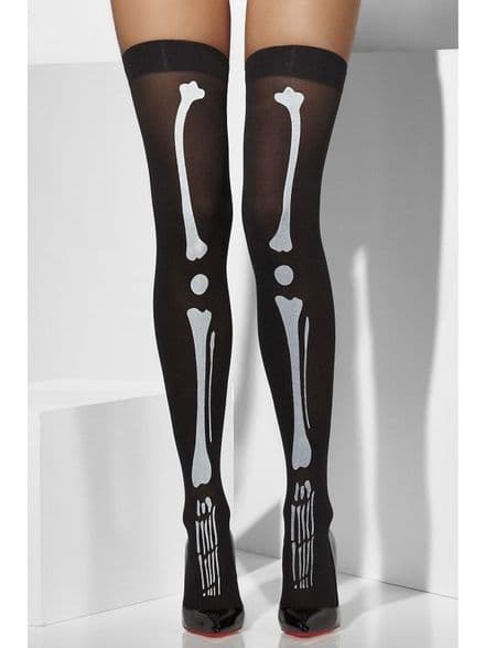 Skeleton Print Hold-Ups