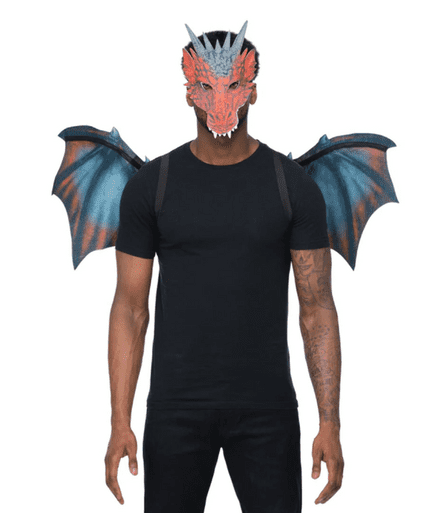 Smiffy Dragon Kit - Red/Blue